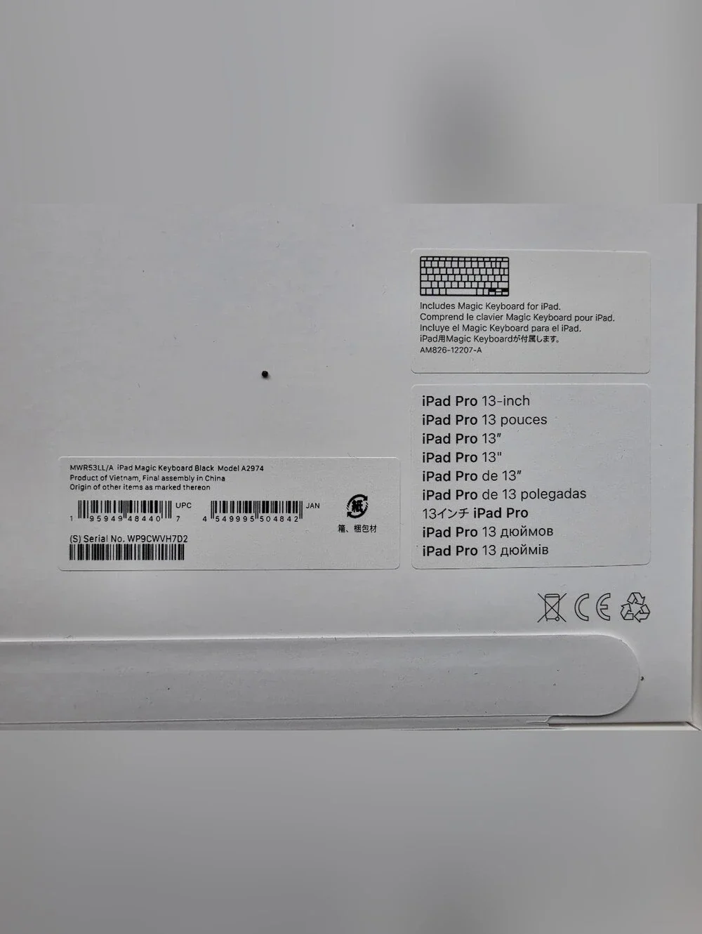 Apple Magic Keyboard For iPad Pro 13
